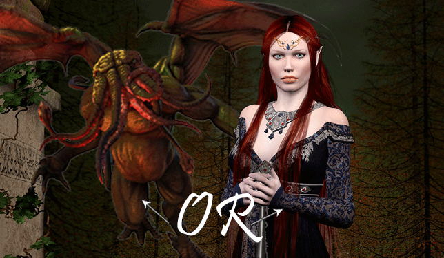 lovecraft or lord of the rings character