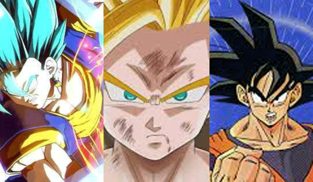 three dragon ball z characters