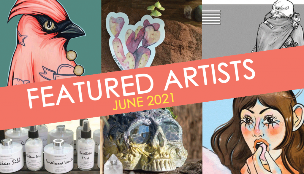 june featured artists at bookmans